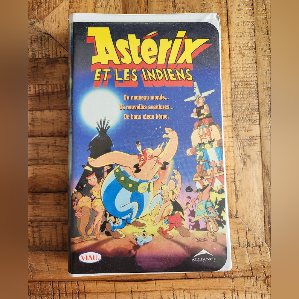 Astérix et les Indiens VHS Français